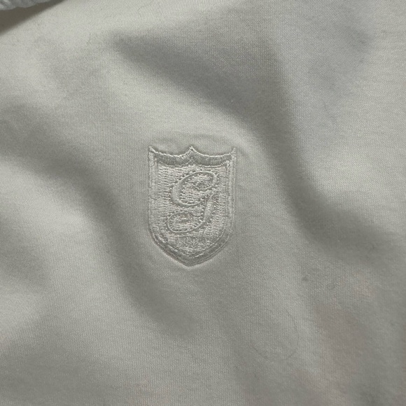 Fairway & Greene Men's Long Sleeve Polo Shirt Size XXL Solid White EUC!‎ - Picture 3 of 6